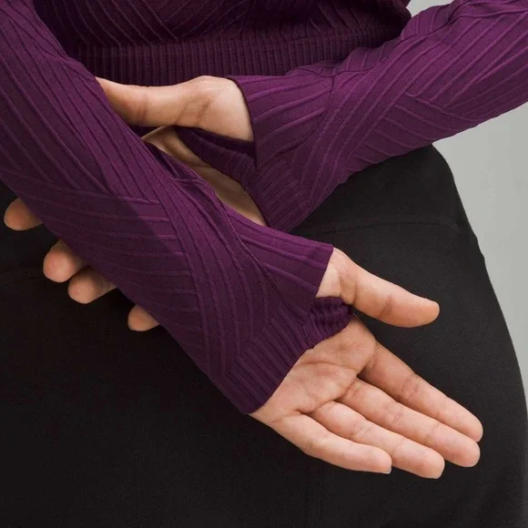 Lululemon Rest Less Cropped Half Zip - Picture 2 of 13